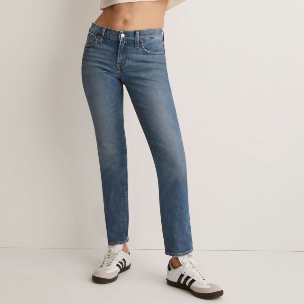 Madewell Low-Rise Perfect Vintage Jean in Marylake Wash, 33